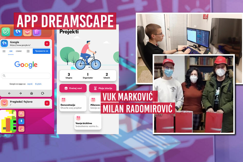 VUK I MILAN SVOJIM PROJEKTIMA ŽELE DA UČINE SVET BOLJIM I MODERNIJIM: Nišlije POBEDILE na Regionalnom app izazovu