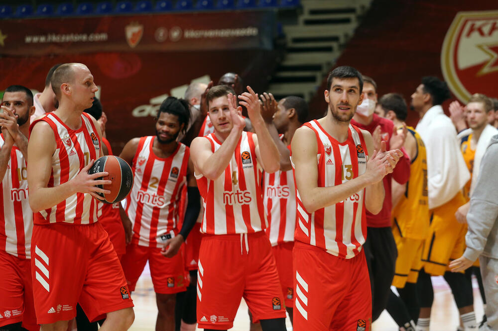 ZVEZDA JE PRVA PRED PLEJ OF ABA LIGE! Ubedljivi su bili crveno-beli protiv Zadra 90:70