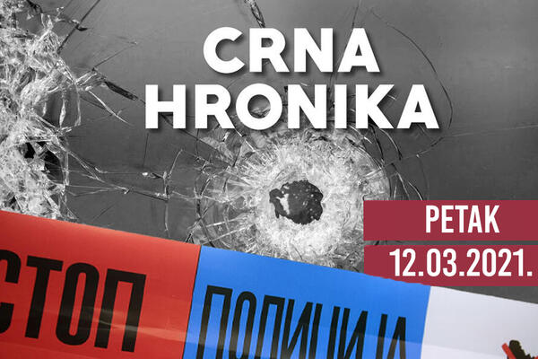 CRNA HRONIKA ZA 12. MART 2021: Priveden gradonačelnik Klokota, žena umrla u kotlarnici kod Kikinde