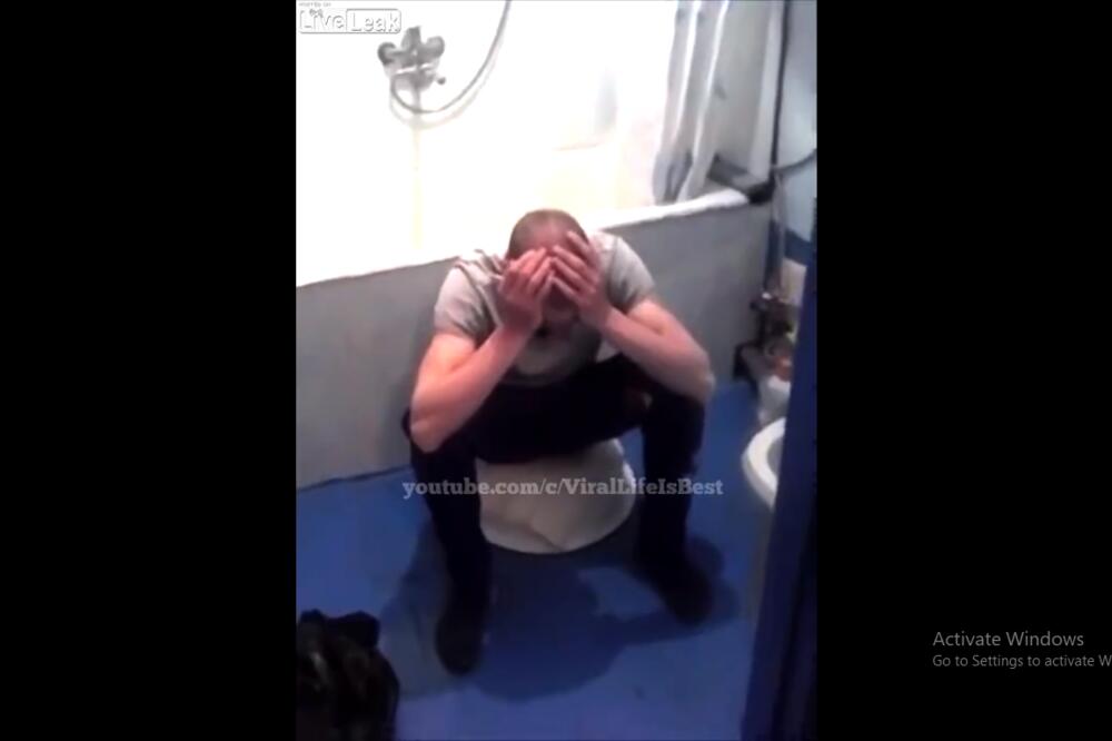 LUDI RUS UBACIO TOPOVSKI UDAR POD LAVOR I SEO NA NJEGA: Desio mu se HOROR! (VIDEO)