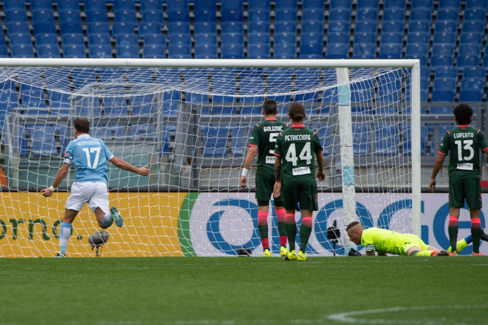 GOLČINA MILINKOVIĆ SAVIĆA! Lacio vodi posle prvog poluvremena