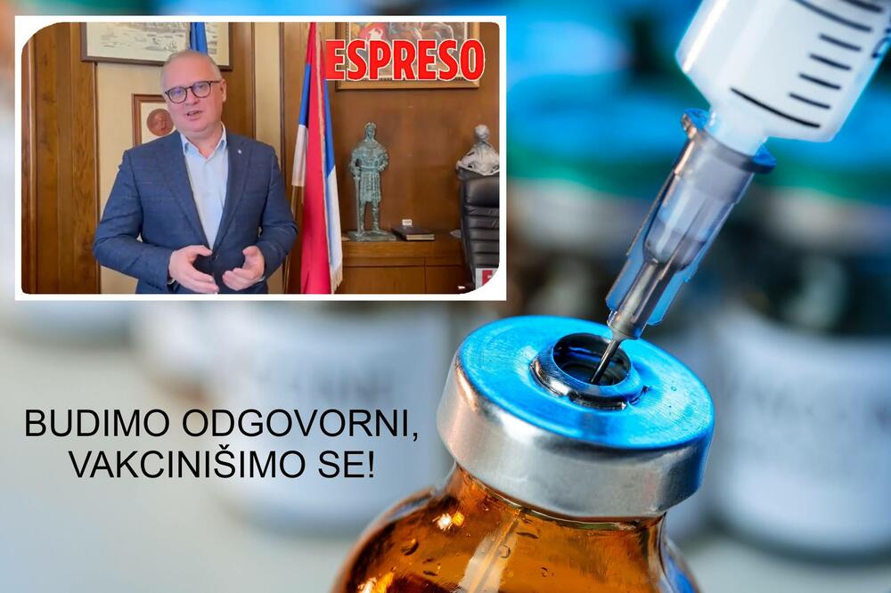 VELIKA AKCIJA ESPRESA: Vakcinišimo se svi, POBEDIMO KORONU! Goran Vesić ima VAŽNU PORUKU ZA SVE! (VIDEO)