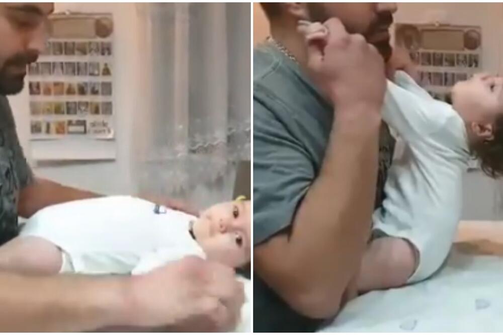 JA ŽELIM, TATA, ALI OVA BOLEST JE JAČA OD SVEGA: Pomozimo malom borcu Gavrilu da dobije ovu bitku (VIDEO)