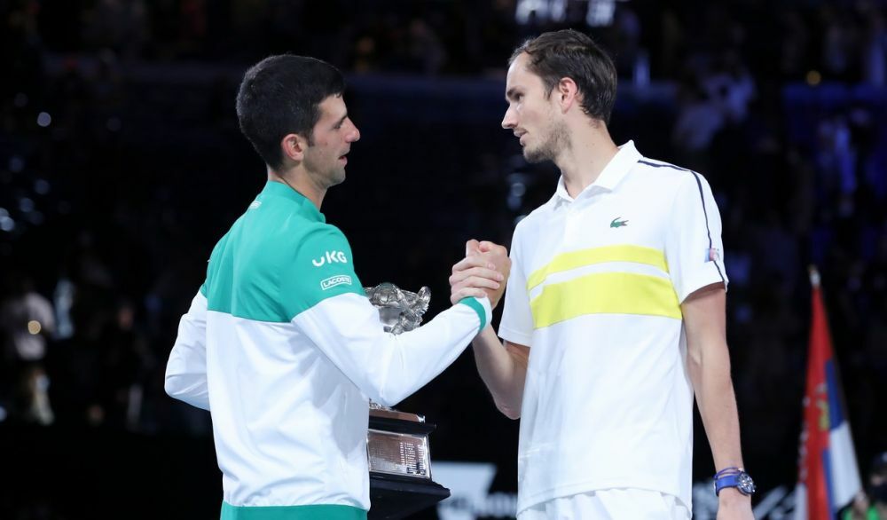 Novak Đoković i Danil Medvedev