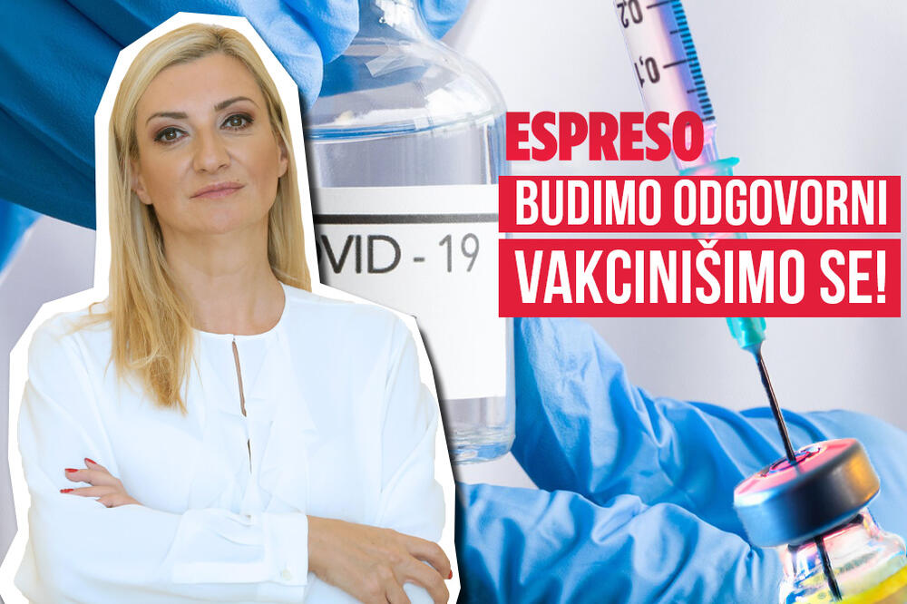 BUDITE I VI DEO TIMA KOJI IGRA PROTIV KORONE, VAKCINIŠITE SE: Ivana Stašević Karličić u VELIKOJ AKCIJI ESPRESA