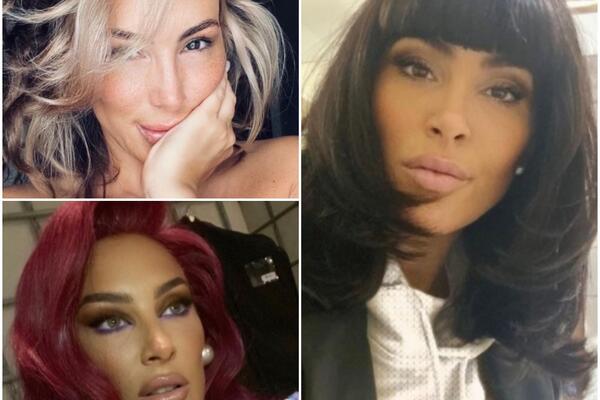 TEŠKO JE POVEROVATI, ALI JE SVE OVO JEDNA OSOBA: Senida je kraljica TRANSFORMACIJE, o njenom izgledu se uvek priča!