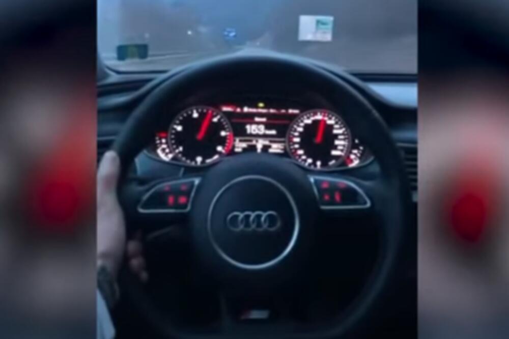LUDAK DIVLJAO PREKO 200 NA SAT: Uhapšen vozač koji SE BAHATIO na putu Novi Pazar – Raška (VIDEO)