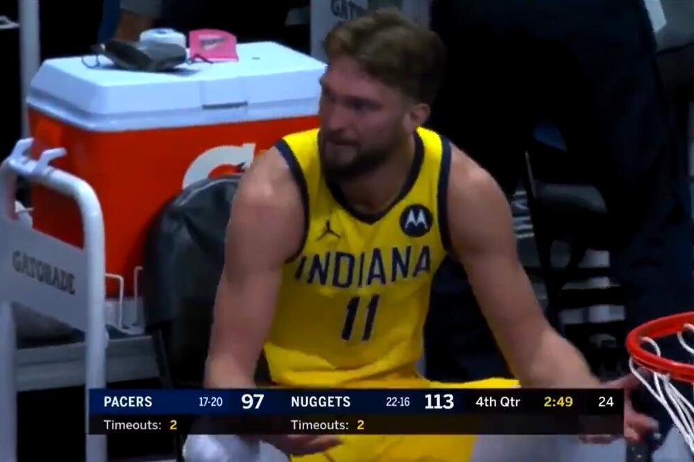 SABONIS NIJE MOGAO PROTIV JOKIĆA - PA SAM IZAŠAO IZ IGRE! Potez Litvanca ostavio u šoku saigrače i trenera! (VIDEO)