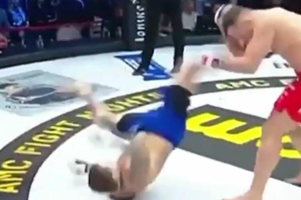 VASO PSIHOPAT POKUŠAO DA IZVEDE LUDI POTEZ USRED BORBE I IZGUBIO: Nema smrti bez sekire!