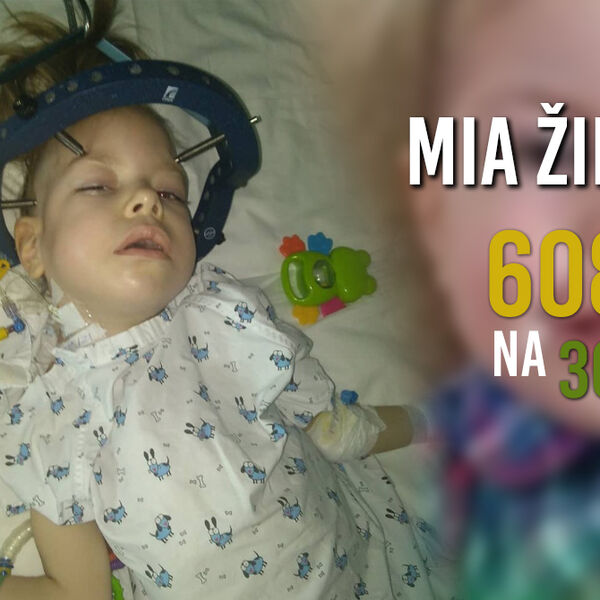 DRAMATIČNE VESTI, MALA MIA (4) PONOVO OPERISANA! Morali su da izvade implant, majka MOLI sve, potrebno je JOŠ NOVCA