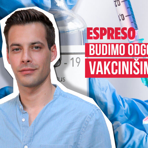 JUTROS SAM SE VAKCINISAO, POZIVAM SVE GRAĐANE DA BUDU ODGOVORNI: Popularni Ammar Mešić u AKCIJI ESPRESA (VIDEO)