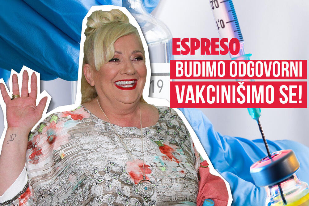 VELIKA AKCIJA ESPRESA! "VAKCINIŠIMO SE ZA NORMALAN ŽIVOT": Pevačica Vesna Rivas pozvala na odgovornost sve građane!