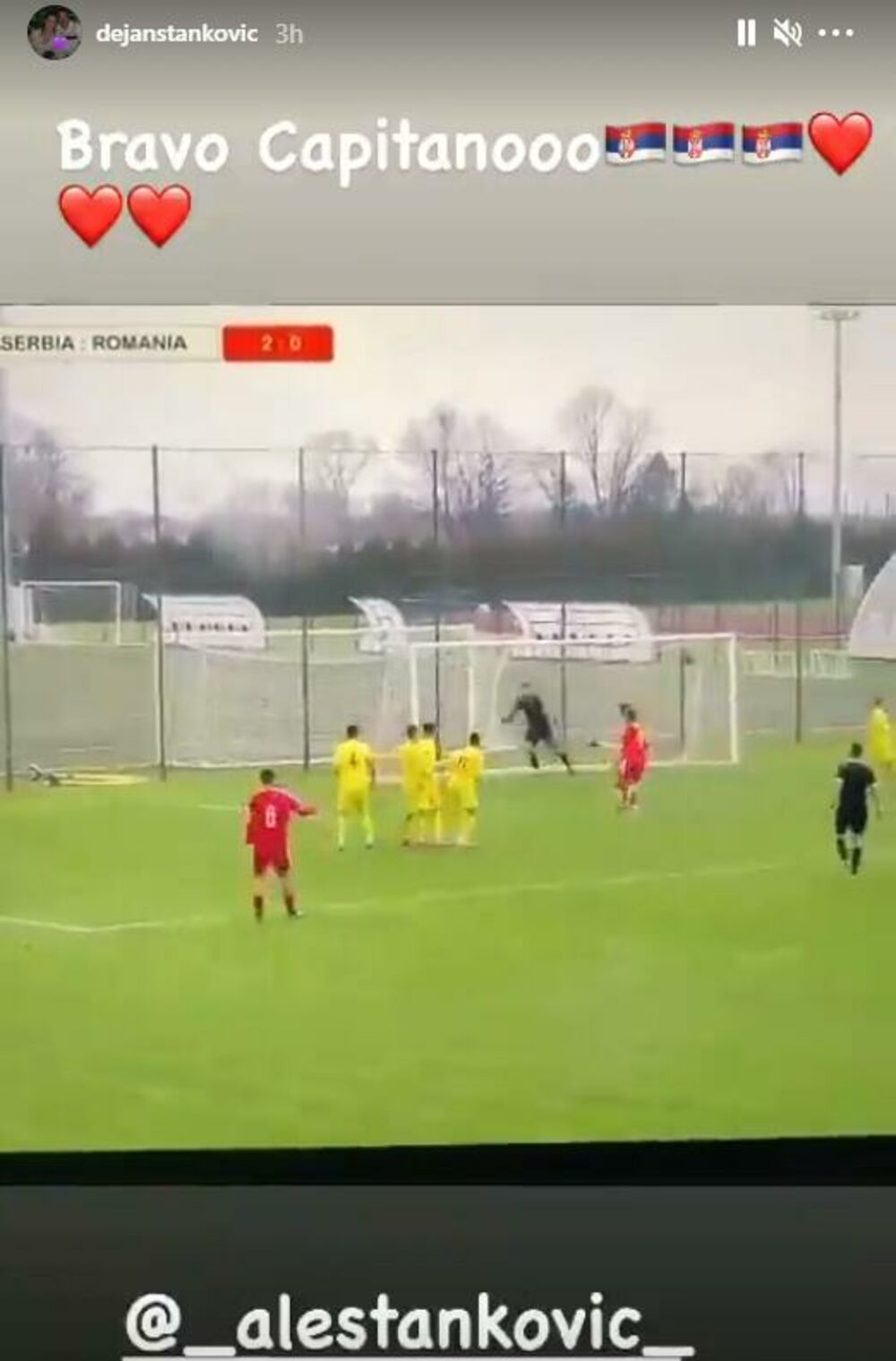 Aleksandar Stanković, Aleksandar Stanković sin Dejana Stankovića