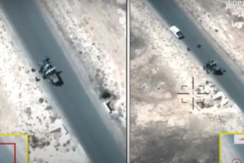 RAZORNA PALJBA SAUDIJSKE ARABIJE: Huti ostali bez još jednog drona, NIJE IMAO PRILIKE NI DA POLETI! (VIDEO)
