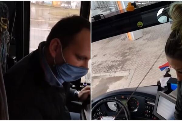 DVE BAHATE ŽENE TERORISALE CEO AUTOBUS: Pojavio se SNIMAK, vozač ih je MOLIO da stave maske! (VIDEO)
