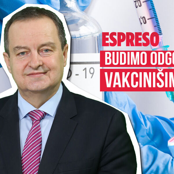 VAKCINOM ČUVATE SVOJE I ZDRAVLJE VAŠIH NAJBLIŽIH! Dačić podržao akciju Espresa, poslao je veoma JAKU PORUKU