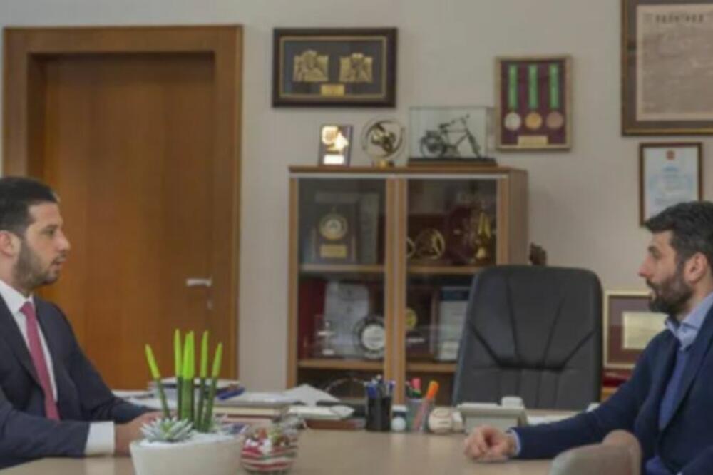 UDOVIČIĆ UGOSTIO ŠAPIĆA: Obavljen konstruktivni i prijateljski razgovor!