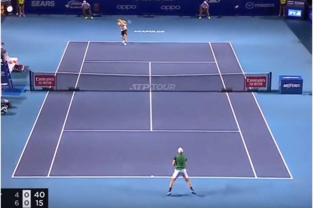 ZEMLJOTRES USRED MEČA, BUKVALNO! Zverev i Kepfer unezvereni gledaju kako se sve trese! Epicentar na 30km dalje!