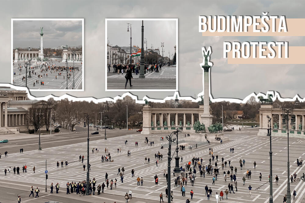 NEUSPELI PROTESTI U BUDIMPEŠTI: Specijalni izveštač Espresa iz glavnog grada Mađarske (FOTO)