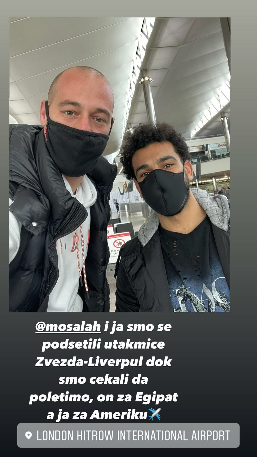 Milan Borjan, Mohamed Salah