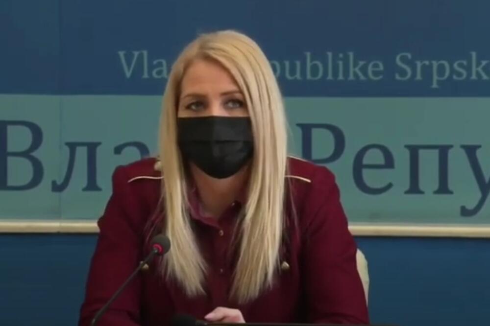MINISTARKA KULTURE TRIVIĆ: U RS zaraženo 80 osnovaca i 56 srednjoškolaca!
