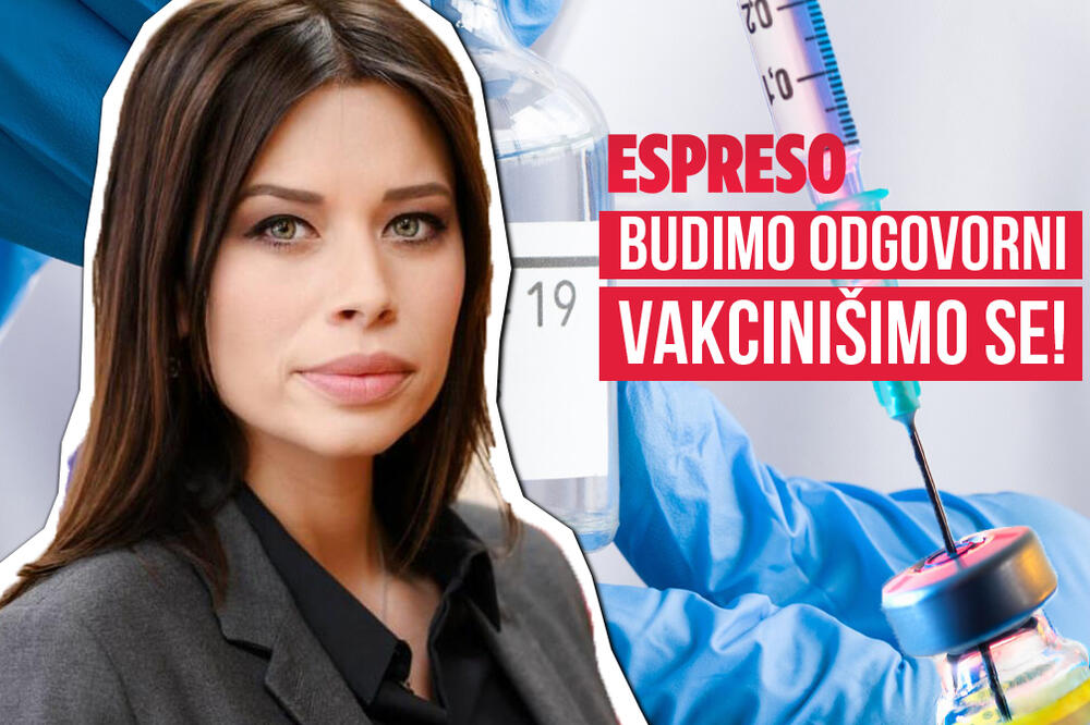 MEĐU PRVIMA SAM SE VAKCINISALA I REVAKCINISALA, URADITE TO I VI: Irena Vujović u VELIKOJ AKCIJI ESPRESA