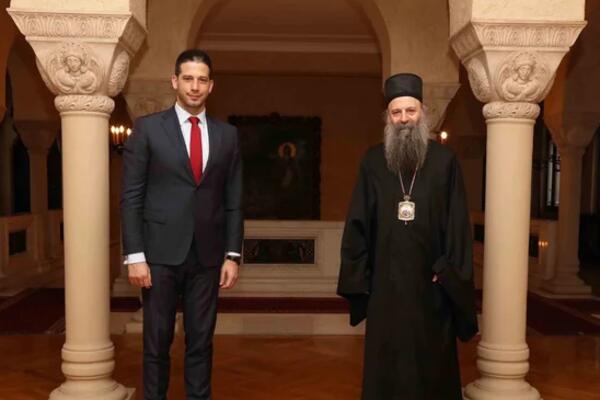 Susret ministra Udovičića i patrijarha srpskog Porfirija: Zajednička poruka solidarnosti u vremenima izazova (FOTO)