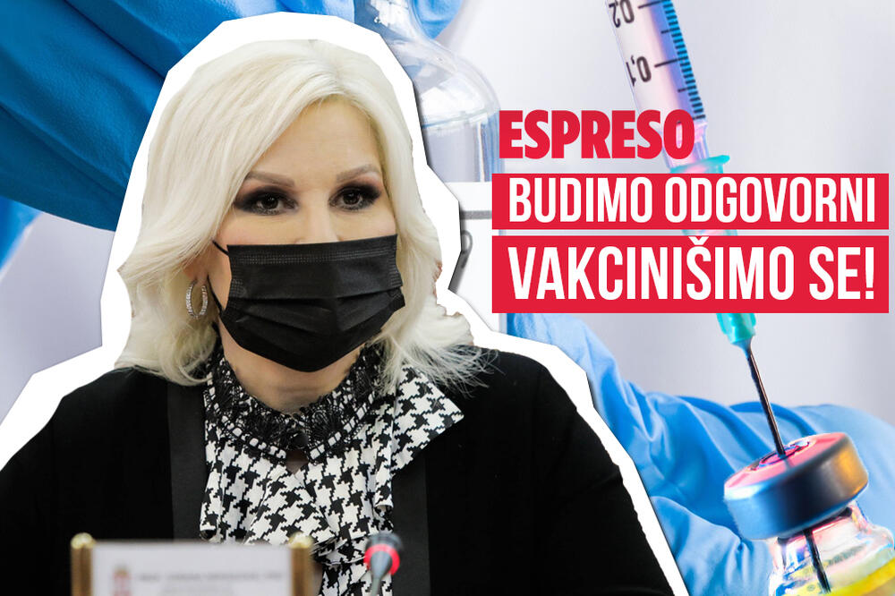 TREBA DA SE VAKCINIŠEMO DA BISMO SE VRATILI NORMALNOM ŽIVOTU I NAŠIM POSLOVIMA: Zorana Mihajlović u AKCIJI ESPRESA