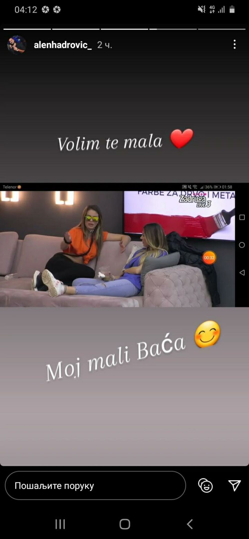 zabava, zadruga, Alen Hadrović