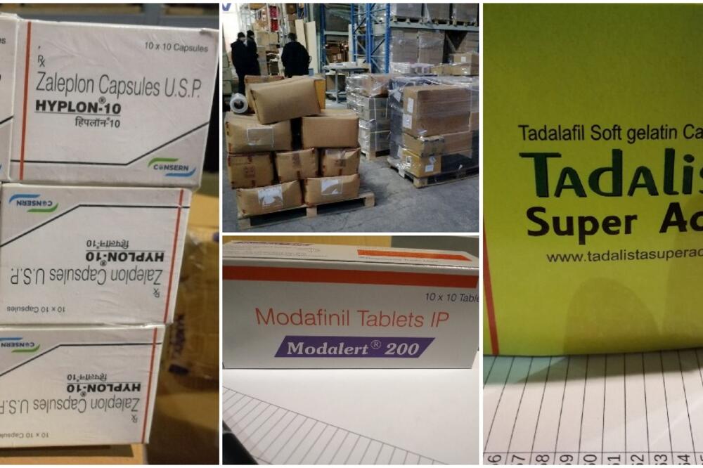 ZAPLENJENO 2 TONE LEKOVA IZ INDIJE! Protiv uvozničke firme iz Beograda pokrenut prekršajni postupak! (FOTO)