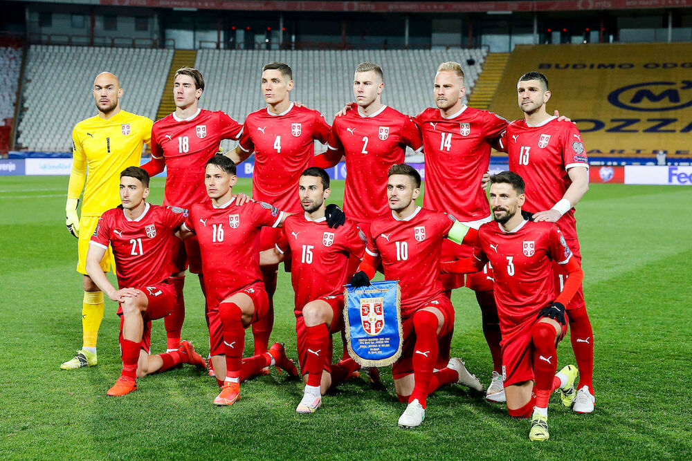 Srbija - Irska, Fudbalska reprezentacija Srbije