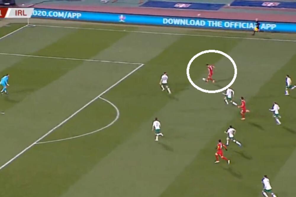 MAESTRALNO, KAKVA GOLČINAAAAA MITROVIĆA! Nekada Maradona, danas ALEKSANDAR VELIKI! (VIDEO)