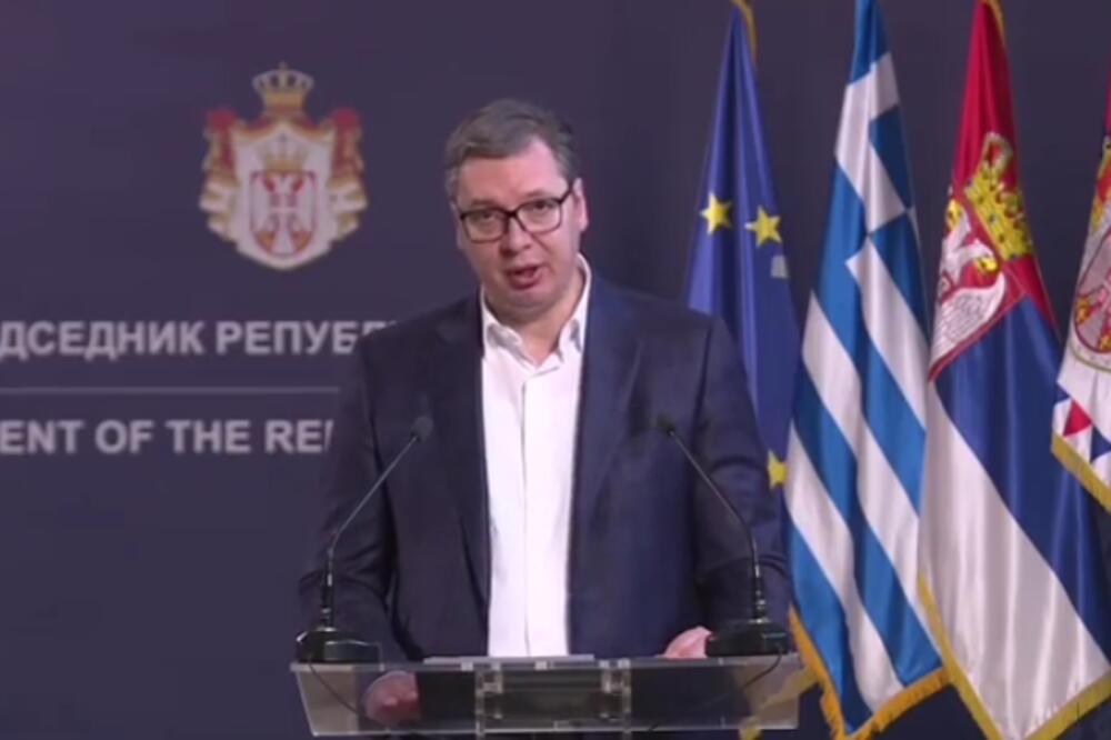 PREDSEDNIK UPUTIO ČESTITKE GRČKOJ: Objavljen snimak obraćanja Aleksandra Vučića