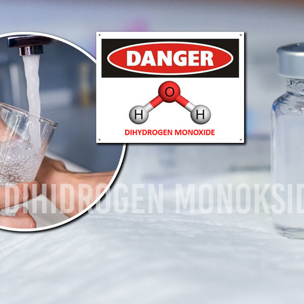 VAKCINE SADRŽE OPASAN DIHIDROGEN MONOKSID! Ova rečenica je sve što treba da znate o prosečnom srpskom ANTIVAKSERU!