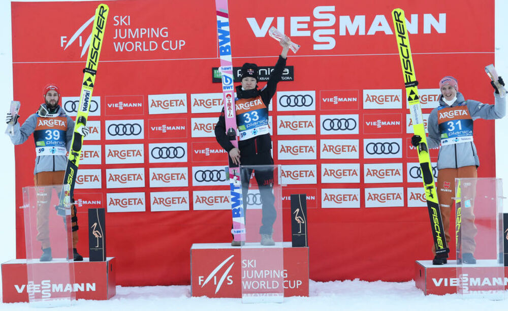 Rjoju Kobajaši, Ski skokovi, Karl Gajger, Markus Ajzenbihler