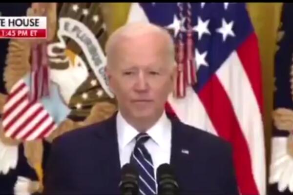 VELIKA ZABRINUTOST ZA ZDRAVSTVENO STANJE BAJDENA: Mnogi pominju DEMENCIJU posle sinoćnjeg DEBAKLA (VIDEO)