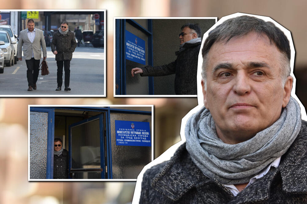 LEČIĆ JE STIGAO U POLICIJU KAKO BI DAO IZJAVU! Da li će imati osmeh na licu i kada izađe iz stanice? (FOTO)
