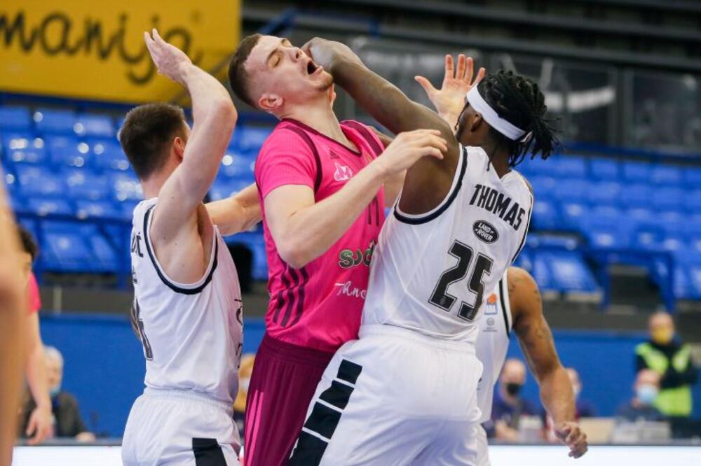 PARTIZAN U USPONU: Savladana Mega, crno-beli odbili nalet domaćih u finišu! Jaramaz i Dangubić blistali! (VIDEO)