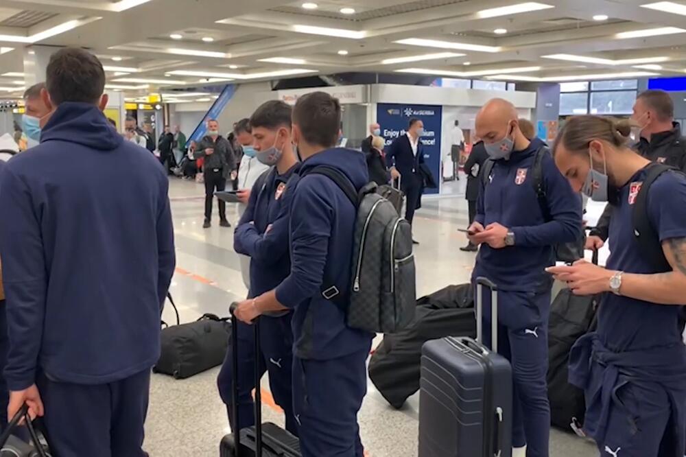 NEMA ODMORA: "Orlovi" otputovali u Baku, sad je jedini cilj dobiti Azerbejdžance! (VIDEO)