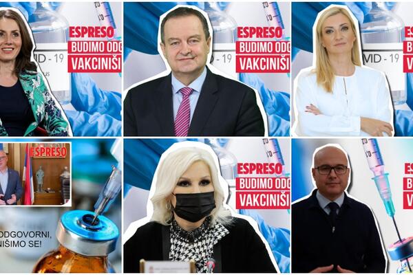 LJUDI KOJIMA VERUJETE SU PODRŽALI ESPRESO VAKSERSKU KAMPANJU: Poslušajmo njihove reči, BUDIMO ODGOVORNI!