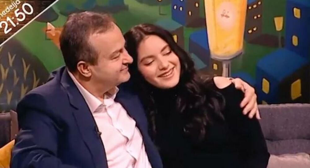 ivica dačić, političar, ćerka