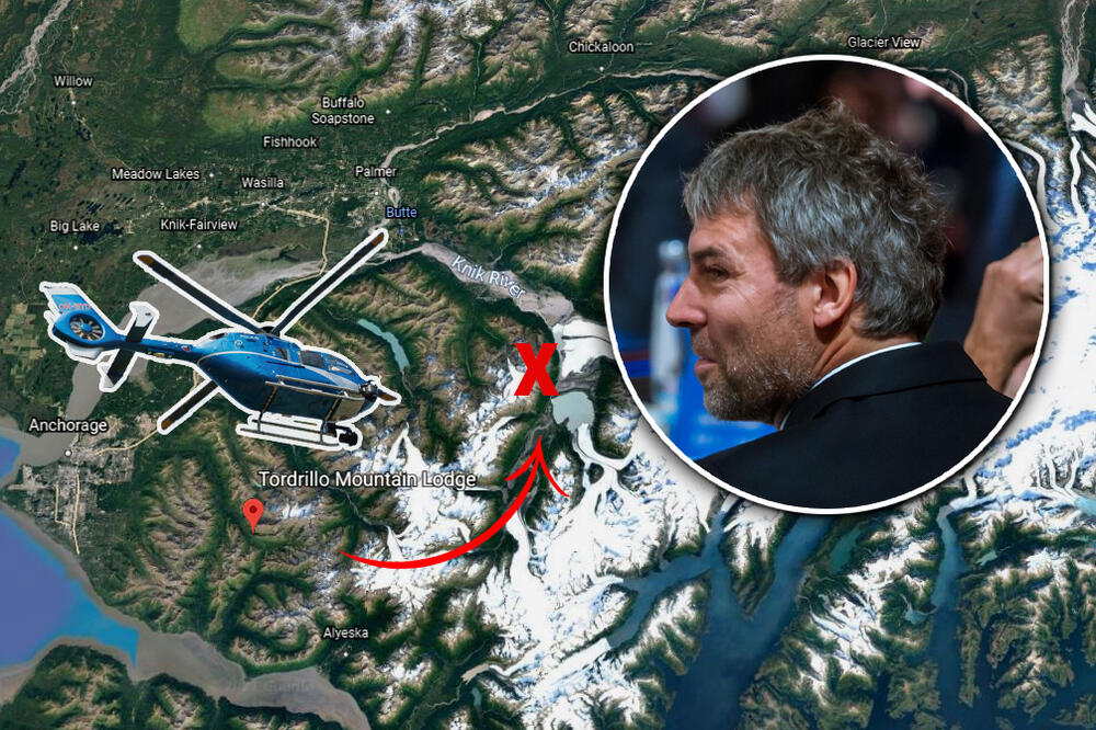 OVDE SE SRUŠIO HELIKOPTER SA ČEŠKIM MILIJARDEROM PETROM KELNEROM: Detalji tragedije na Aljasci