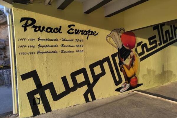 SPLIT NE ZABORAVLJA: Navijači naslikali novi mural posvećen klubu sa tri TITULE PRVAKA EVROPE