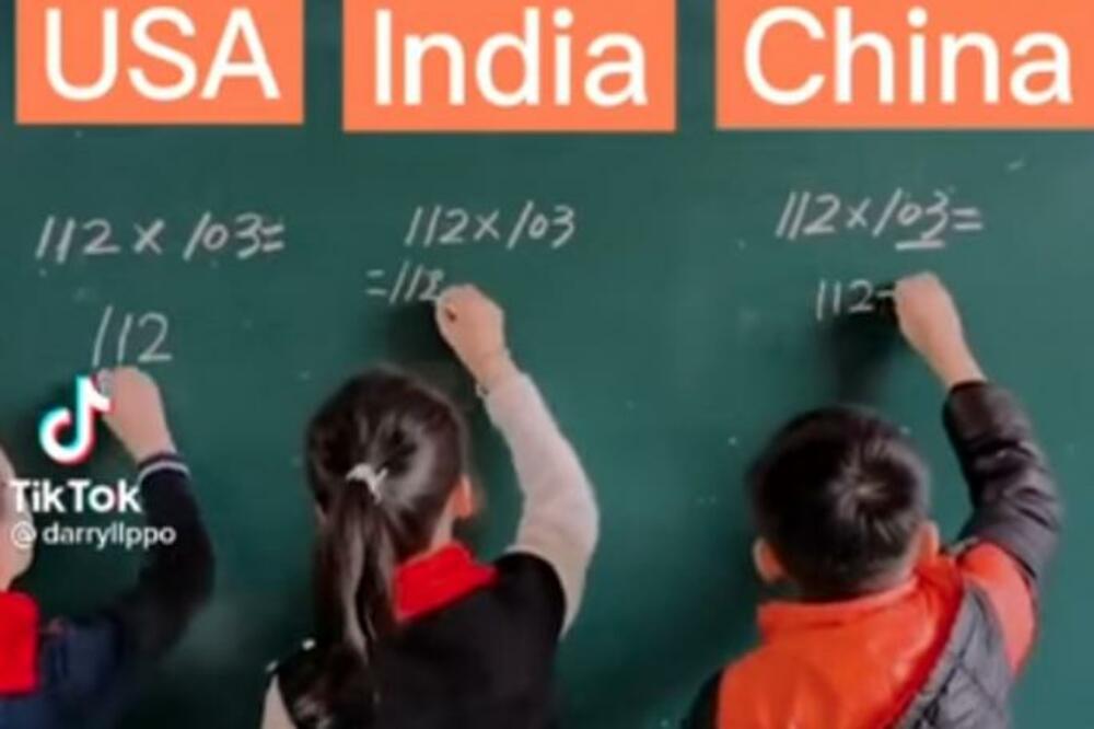 SISTEM MNOŽENJA NA TRI POTPUNO RAZLIČITA NAČINA: Američki, Indijski i Kineski, koji je najbrži? (VIDEO)