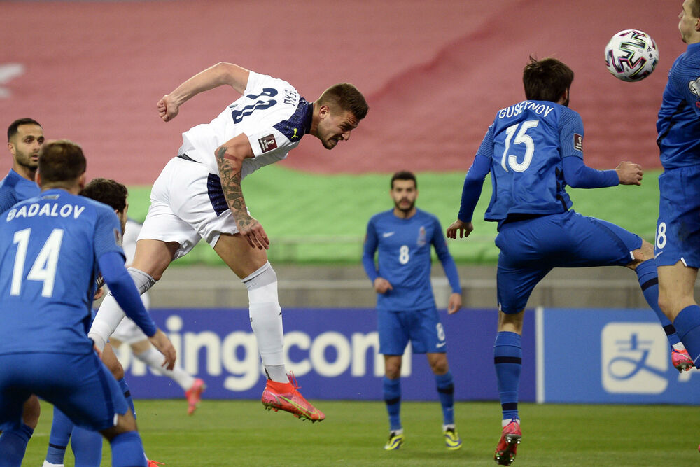 Sergej Milinković-Savić, Fudbalska reprezentacija Srbije, Srbija - Azerbejdžan