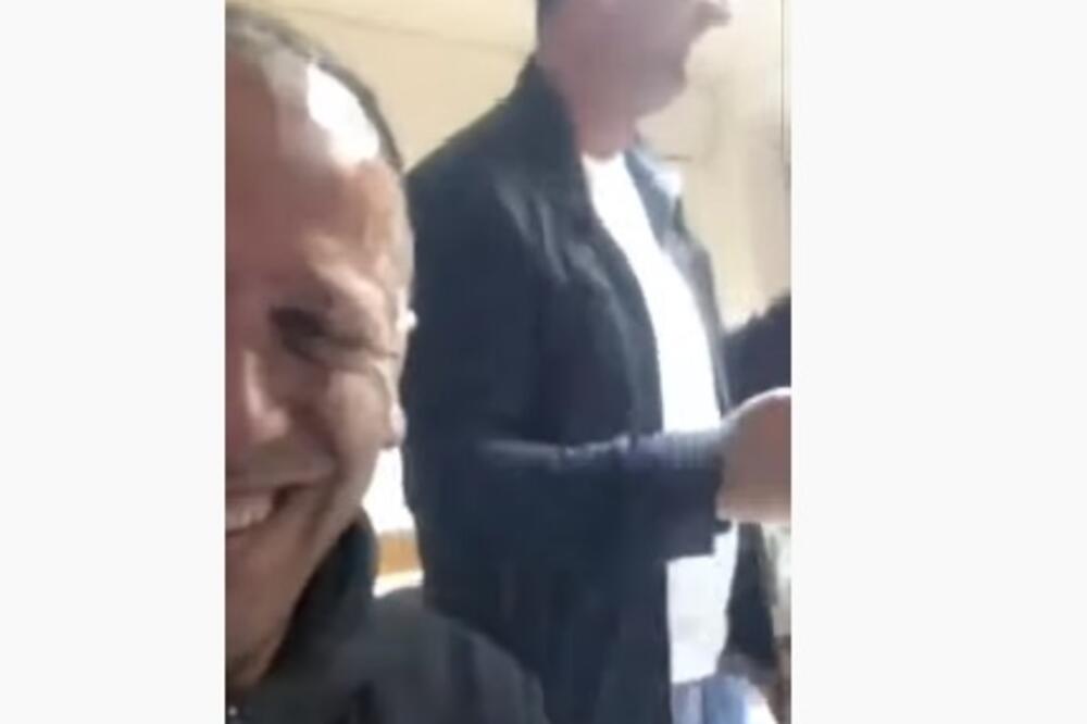 U CENTRU BEZBEDNOSTI BAR KORONA ŽURKA: Sve uz albanske pesme, dimnu zavesu i gomilu privedenih Albanaca! (VIDEO)