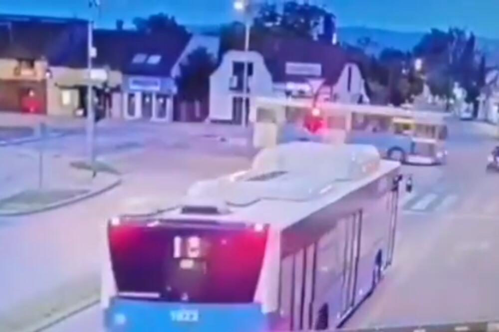 ISPLIVAO UZNEMIRUJUĆI SNIMAK U NOVOM SADU! Za dlaku izbegnuta tragedija (VIDEO)