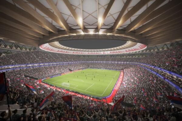 OVE GODINE KREĆE IZGRADNJA NACIONALNOG STADIONA: Ovako će izgledati po okončanju radova (FOTO/VIDEO)