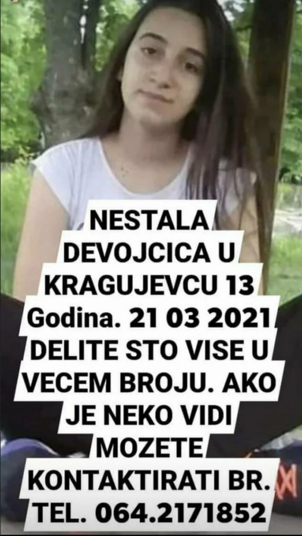 Nestala devojčica