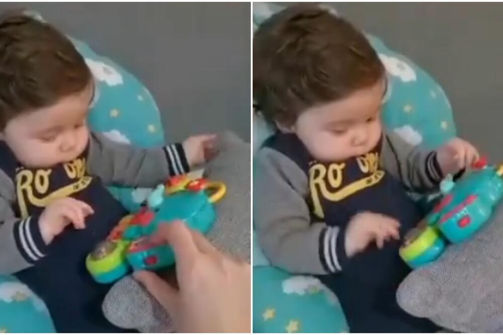 VIDITE, DRUŠTVO, ŠTA JA UMEM, ZAISTA SE TRUDIM, ALI STE MI POTREBNI VI! Maleni Gavrilo TOPI SRCA (VIDEO)